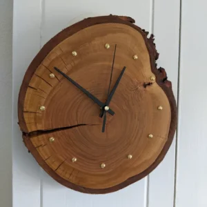 “Autumn Crest” — 16” Mid-Sized Cherry Clock